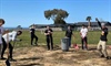 CR Basketball Team Donates Field Maintenance to Local Elementary School